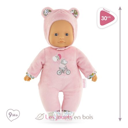 Doll Pti' Cœur pink bear CO-9000100700 Corolle 6