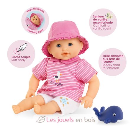 Océane Baby Bath Doll CO-9000100750 Corolle 5