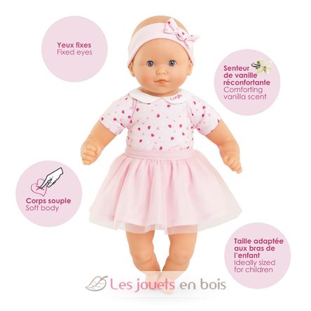 My Adorable Little Baby Doll Hearts CO-9000100810 Corolle 5