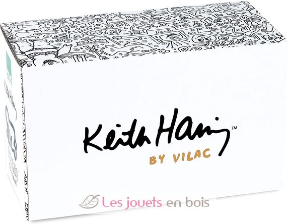 Keith Haring money box V9219 Vilac 5