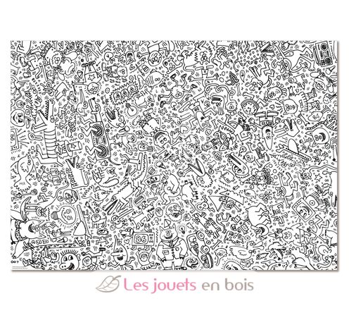 Keith Haring Puzzle 1000 pieces V9223S Vilac 2