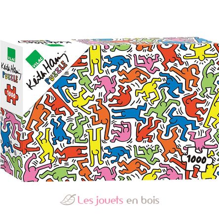Keith Haring Puzzle 1000 pieces V9225 Vilac 1