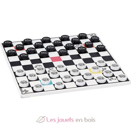 Checkers and Backgammon Keith Haring V9228 Vilac 3