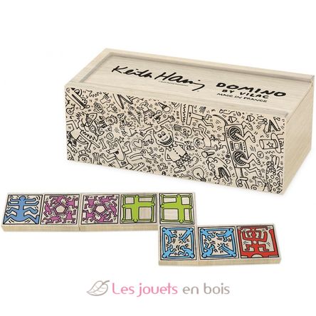 dominoes Keith Haring V9264 Vilac 1
