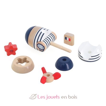 Stackable submarine V9317 Vilac 5