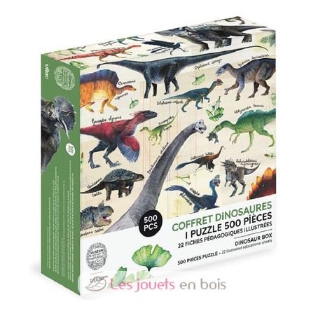 Dinosaur Puzzle 500 Pieces V9625 Vilac 1