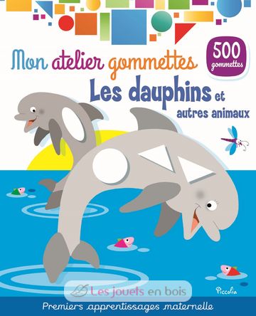 Colored stickers - dolphins and sea animals PI-6750 Piccolia 1