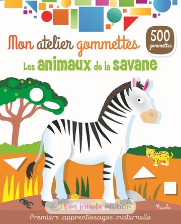 Colored stickers - Savannah animals PI-6751 Piccolia 1
