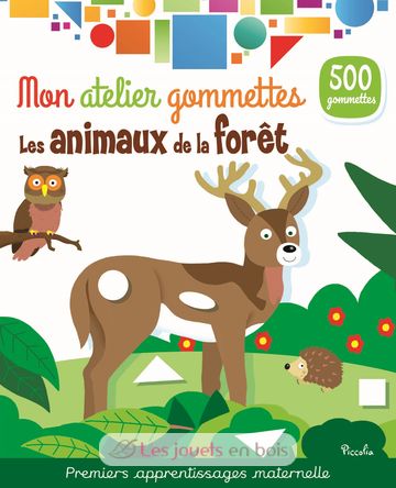 Colored stickers - forest animals PI-7070 Piccolia 1
