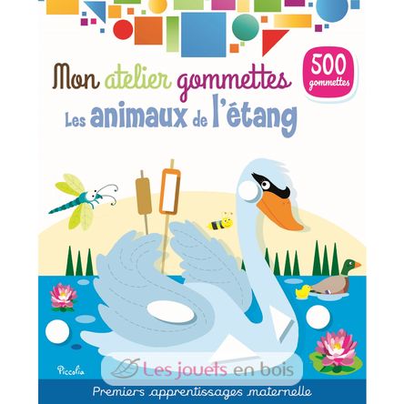 Colored stickers - The animals of the pond PI-7247 Piccolia 1
