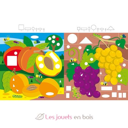 Colored stickers - Fruits and vegetables PI-7249 Piccolia 2