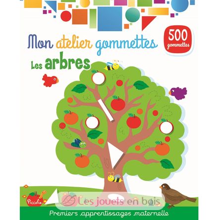 Colored stickers - The trees PI-7250 Piccolia 1