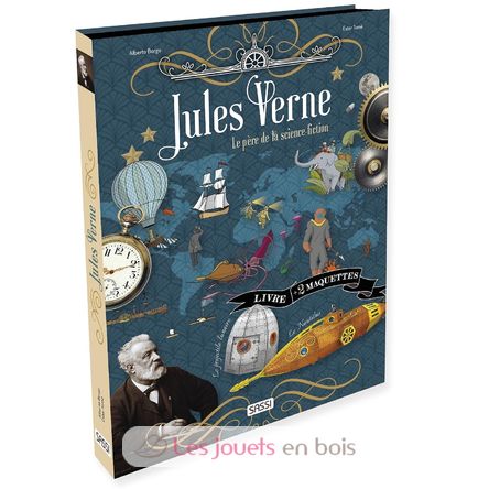 Book and Models Jules Verne SJ-309388 Sassi Junior 1