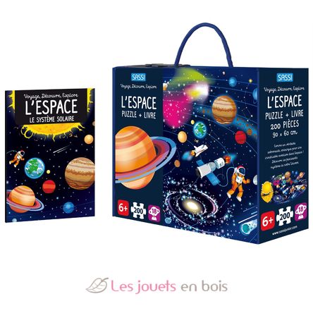 Book and Puzzle Space SJ-600969 Sassi Junior 1