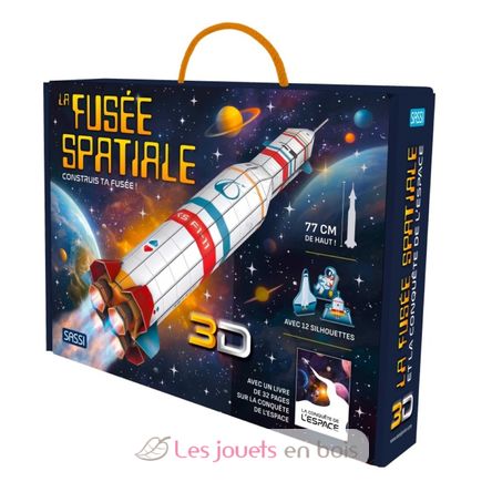 Build your 3D Space Rocket SJ-304253 Sassi Junior 1