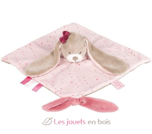 Nina the bunny cuddle cloth NA987165 Nattou 1