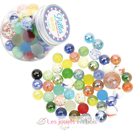 Set of 50 marbles V9902 Vilac 1