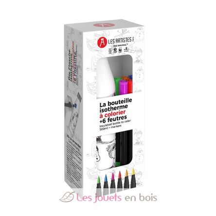 Insulated bottle to color Snoopy 500ml A-4379 Les Artistes Paris 3