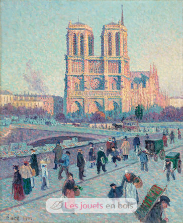 Notre Dame by Maximilien Luce A045-250 Puzzle Michele Wilson 2