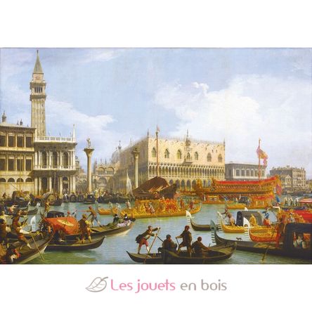 Bucentaur's return by Canaletto A1007-750 Puzzle Michele Wilson 2