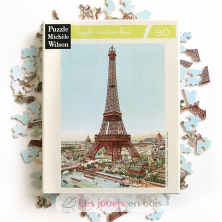 The Eiffel Tower by Tauzin A1011-80 Puzzle Michele Wilson 4