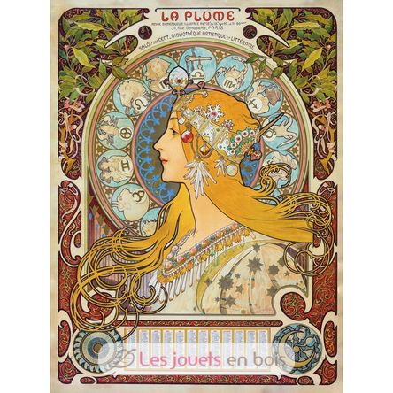 Zodiac by Mucha A1020-250 Puzzle Michele Wilson 2