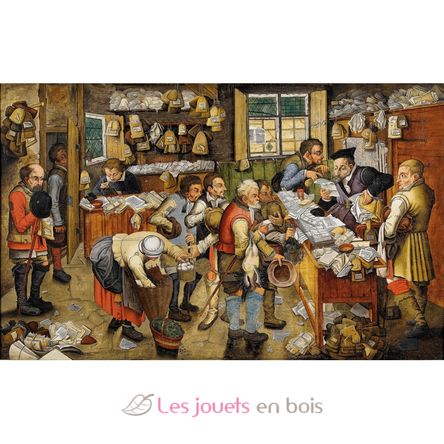 Village Lawyer by Brueghel A1031-650 Puzzle Michele Wilson 2