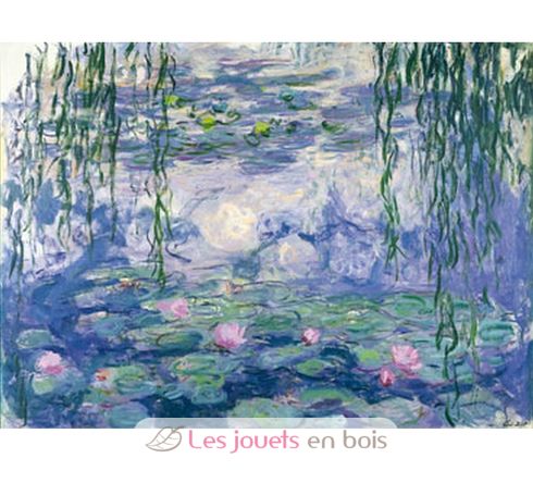 Water Lilies and Willow by Monet A104-250 Puzzle Michele Wilson 2