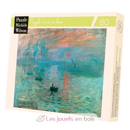 Impression, Sunrise by Monet A1100-80 Puzzle Michele Wilson 1
