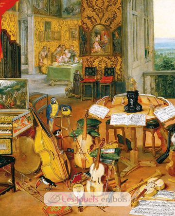 Musical instruments by Bruegel A1104-250 Puzzle Michele Wilson 2