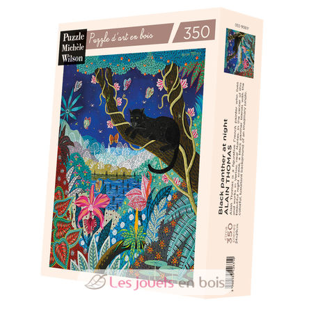 Black Panther at night by Alain Thomas A1106-350 Puzzle Michele Wilson 1