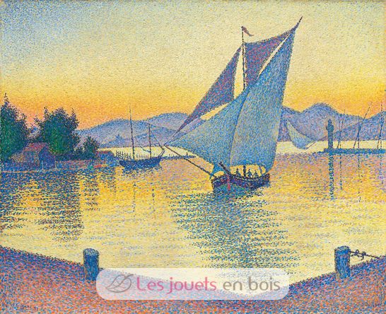 The port at sunset by Signac A1178-500 Puzzle Michele Wilson 2