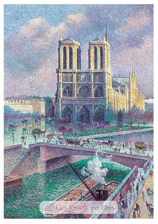 Notre-Dame de Paris by Luce A1219-500 Puzzle Michele Wilson 1