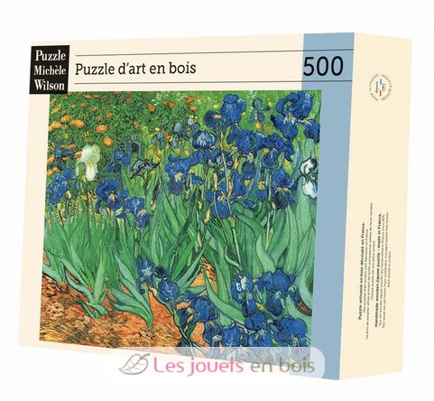 Irises by Van Gogh A270-500 Puzzle Michele Wilson 1