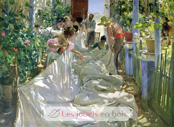 Sewing the Sail by Sorolla A339-500 Puzzle Michele Wilson 2
