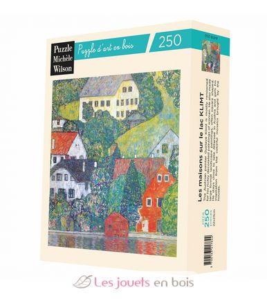 Houses at Unterach on Lake Attersee by Klimt A478-250 Puzzle Michele Wilson 1