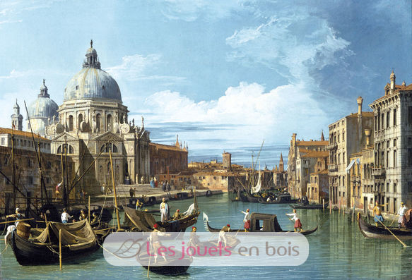 The entrance to the Grand Canal by Canaletto A496-750 Puzzle Michele Wilson 2