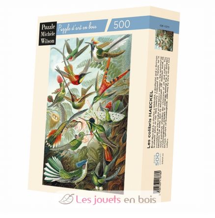 The HAECKEL Hummingbirds WA539-500 Puzzle Michele Wilson 1