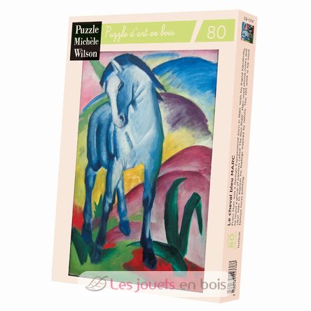 The Blue Horse by Franz Marc A60-80 Puzzle Michele Wilson 1