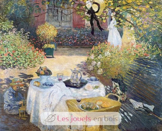 The Lunch by Monet A643-1000 Puzzle Michele Wilson 2