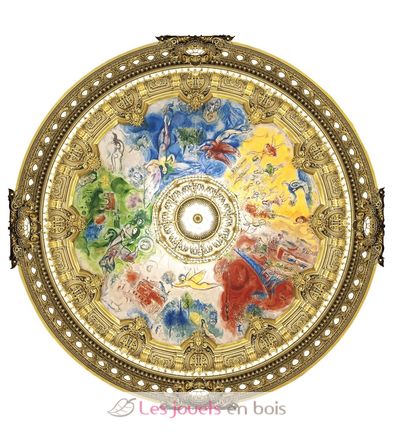 Ceiling of the Paris Opera by Chagall A654-80 Puzzle Michele Wilson 2