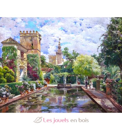 The Alcazar Gardens by Rodriguez A661-250 Puzzle Michele Wilson 2