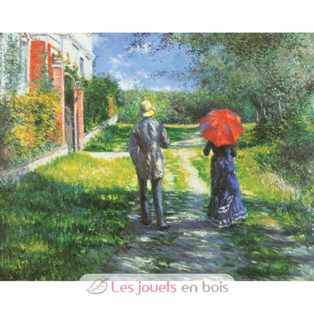 Ascending path by Caillebotte A687-750 Puzzle Michele Wilson 2