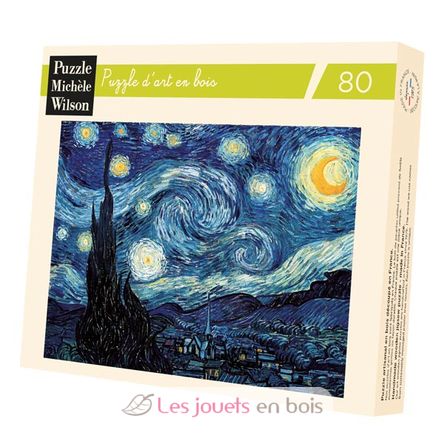 Starry Night by Van Gogh A848-80 Puzzle Michele Wilson 1