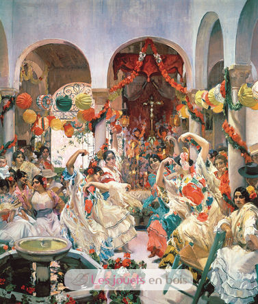 Seville The Dance by Sorolla A888-750 Puzzle Michele Wilson 2