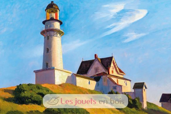 The Lighthouse at Two Lights Hopper A895-650 Puzzle Michele Wilson 2