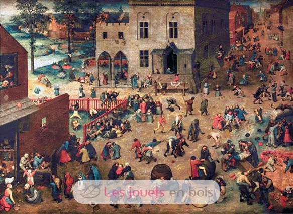 Children's Games by Bruegel A904-1200 Puzzle Michele Wilson 2