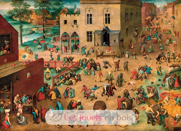 Children's Games by Bruegel A904-2500 Puzzle Michele Wilson 2