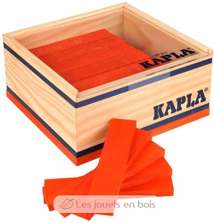 Orange Kapla 40 planks KA007-1826 Kapla 4