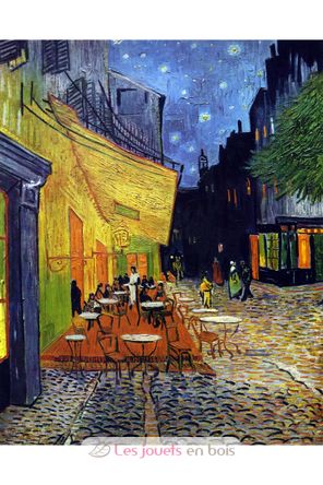 Café Terrace at Night by Van Gogh C36-250 Puzzle Michele Wilson 2